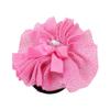 Ruilogod Ladies Pink Flower Elastic Rubber Hair Band Ponytail Holder (id: ede f1d 1f1 af8 a66 view 1