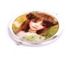 Ruilogod Stainless Steel Double Faced Collapsable Cosmetic Mirror Silver Tone (id: 271 322 31f 191 34b view 3
