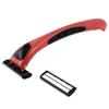 Ruilogod Men Travel Black Red Shaver Manual Razor w 2 Double Layer Blades (id: b7c 07a b5c 434 260 view 1