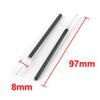 Ruilogod Lady Makeup Tool Disposable Mascara Applicator Eyelash Brush 50 Pcs White Black (id: efe e97 fb8 a24 8a8 view 2