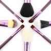 Ruilogod Nylon Hair Wood Handle, Eye Shadow Face Cream Powder Blush Foudation Blending, Cosmetic Makeup Tool Brush Set 12pcs Purple (id: a0b 8db 4f7 0a1 97e view 2