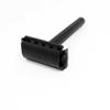 Ruilogod Men Travel Black Plastic Handle Shaver Manual Razor w Metal Blades Set (id: b1a 573 396 862 cd5 view 1