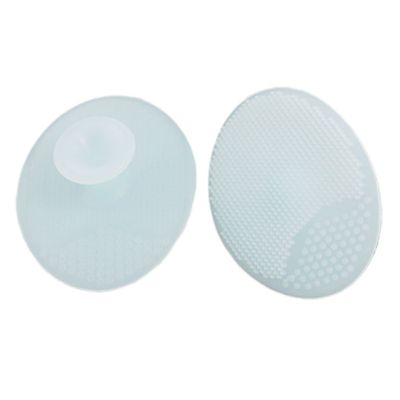 Ruilogod Woman Light Blue Silicone Facial Cleaning Brush 2 Pcs (id: 581 1b7 3ba 924 498
