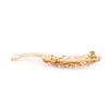 Ruilogod Lady Rhinestone Decor Flower Design French Barrette Gold Tone Red (id: 0e1 848 15c 324 244 view 2