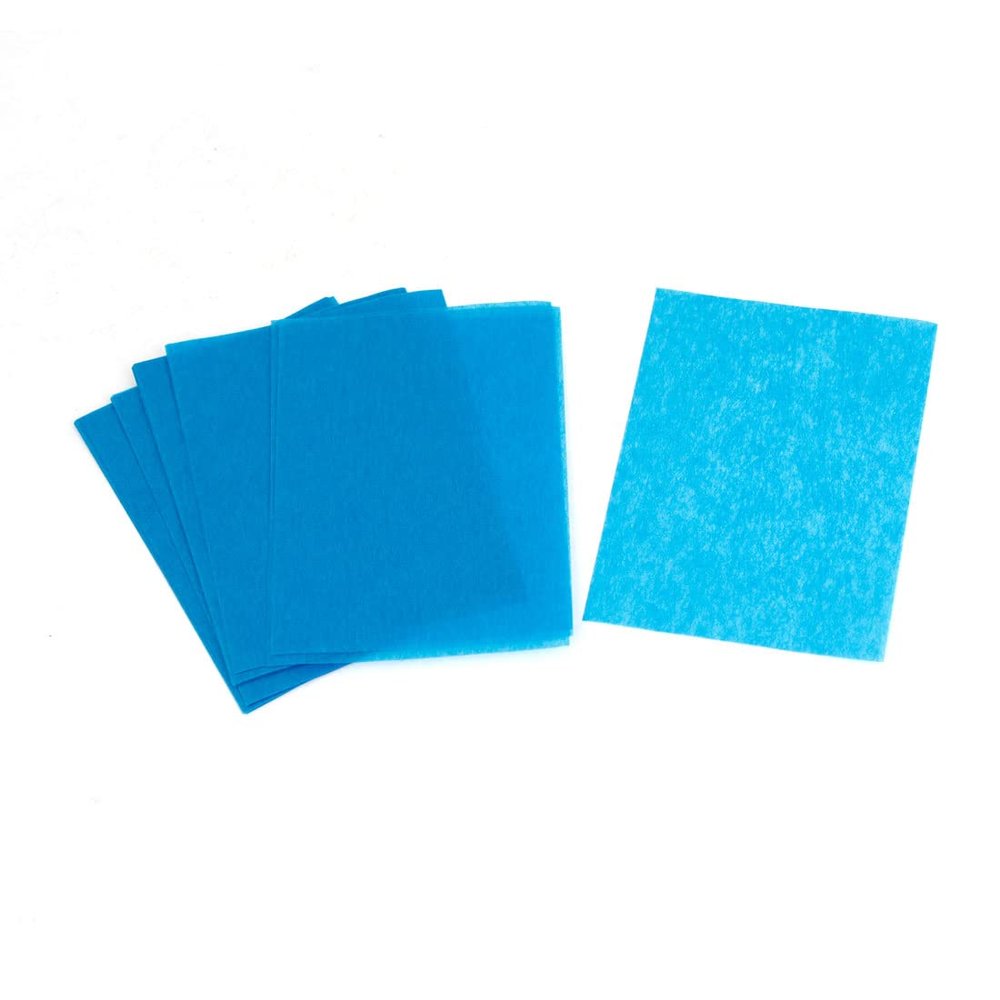 Ruilogod Facial Cleaning Oil Blot Absorbing Paper Sheet Blue 100 Pcs (id: 6f9 4d6 715 524 510