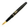 Ruilogod Alloy Lady Women Beauty Tool Round Handle Lip Brush 11 x 0.9cm Black(id:58 845 f5 e43 8f2 view 1