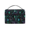 Goth Makeup Bag, Gothic Skull Makeup Organizer Bags Toiletry Bag Box Travel Cosmetic Bag Make Up Train Case for Women Teen Girl Ladies view 1