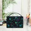 Goth Makeup Bag, Gothic Skull Makeup Organizer Bags Toiletry Bag Box Travel Cosmetic Bag Make Up Train Case for Women Teen Girl Ladies view 4