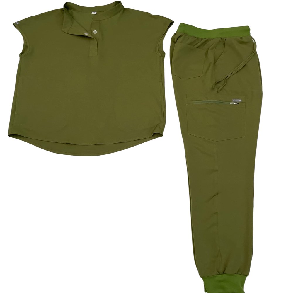 Scrub'd by Rai Women's Box Style Scrub Set