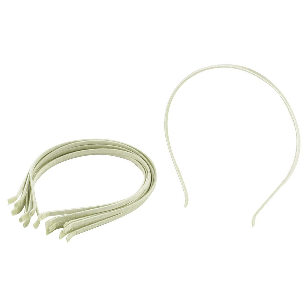 Ruilogod Women Metal Winding Style Hairband Headwear Ornament Hair Hoop 10pcs Beige (id: 62e 4c8 7d3 fd6 59e