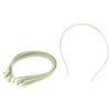 Ruilogod Women Metal Winding Style Hairband Headwear Ornament Hair Hoop 10pcs Beige (id: 62e 4c8 7d3 fd6 59e view 1