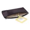 Ruilogod Lady Dots Pattern Makeup Cosmetic Bag Organizer w Mirror Brown Red (id: 550 876 4d5 dc8 513 view 2
