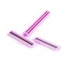 Ruilogod Women Metal Non- Textured Handle Body Hair Razor Shaver Pink (id: cbb a45 38b 661 fbb view 2