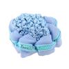 Ruilogod Light Blue Glitter Sequins Detail Flower Shape Hair Snood Ponytail Holder (id: 853 f6c 2e1 bd7 97f view 1