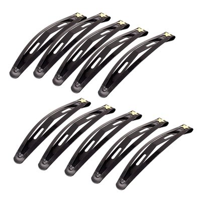 Ruilogod Metal Star Decor Hairclip Hair Styling Clip Barrette 5 Pairs Black (id: 8a5 b59 46d c0d fb8