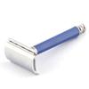 Ruilogod Men Handheld Double Edge Blade Safety Mustache Beard Shaving Razor Blue (id: 0aa 73d 386 38c ad9 view 1