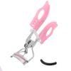 Ruilogod Plastic Handle Stainless Steel Cosmetic Tool Eyelash Curler Pink Silver Tone (id: 1c4 d64 52c CCC 2c2 view 2