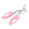 Ruilogod Plastic Handle Stainless Steel Cosmetic Tool Eyelash Curler Pink Silver Tone (id: 1c4 d64 52c CCC 2c2 view 3