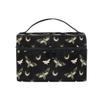 Goth Makeup Bag Black, Gothic Moth Butterfly Makeup Organizer Bags Toiletry Bag Box Travel Cosmetic Bag Make Up Train Case for Women Teen Girl Ladies view 1