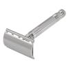 Ruilogod Silver Tone Alloy Handle Double Edge Blade Razor Shaver (id: a1e 4e5 990 a66 383 view 1