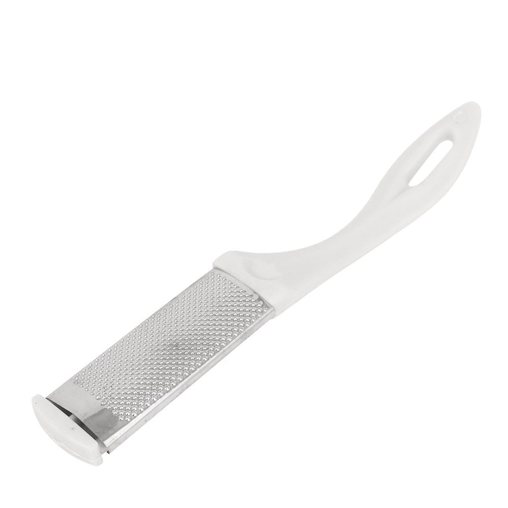 Ruilogod Dual Sided Cuticle File Remover Care Pedicure Foot Rasp White (id: e2c da4 5ee f6a 5f5