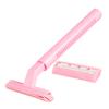 Ruilogod Woman Plastic Handle Body Armpit Hair Remover Trimmer Shaver Pink 2 Pcs (id: 4ab 7c6 e99 388 0db view 1