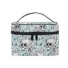 Skull Makeup Bag, Vintage Goth Skull Butterfly Makeup Organizer Bags Toiletry Bag Box Travel Cosmetic Bag Make Up Train Case for Women Teen Girl Ladies view 1