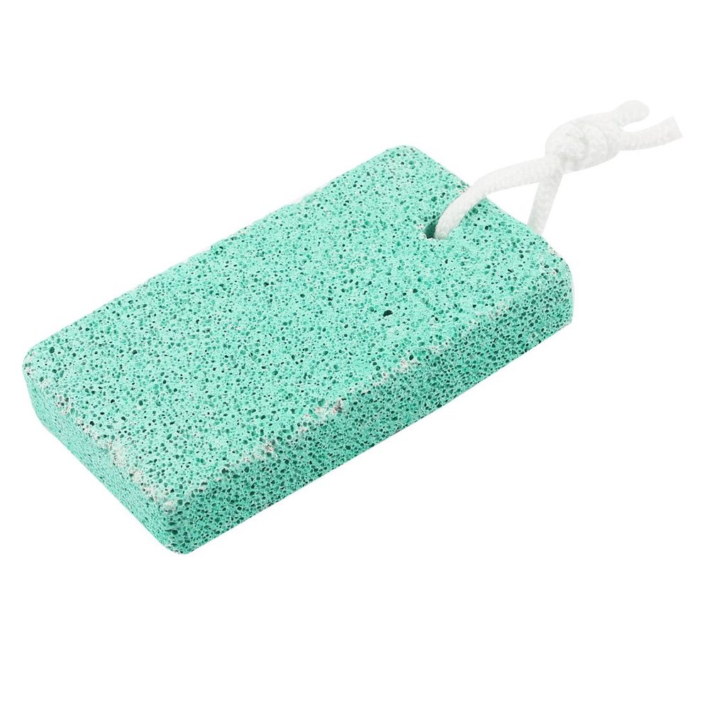 Ruilogod Rectangle Green Foot Heel Skin Nail Care Exfoliating Pumice Stone (id: 276 fcd fd4 a7e ecb