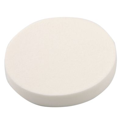 Ruilogod 2 pcs 3.5" Cosmetic Facial Makeup White Round Sponge Powder Puff for Lady(id:04 f62 6b a09 c94