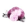 Ruilogod Woman Pink Shiny Tinsel Cover Top Cap Feather Decor Hair Clip (id: 99f 75a 82c 604 a82 view 1