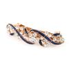 Ruilogod Metal Women Lady Clip Bowknot Design Hair Clip Barrette Blue Gold Tone (id: 9a1 b3a 979 def 1d0 view 1