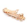 Ruilogod Metal Women Lady Clip Bowknot Design Hair Clip Barrette Blue Gold Tone (id: 9a1 b3a 979 def 1d0 view 3