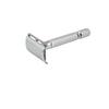 Ruilogod Men Beards Clean Round Good performance Handle Shaving Shaver Razor Silver Tone w Blade (id: 519 70c 2d7 a35 932 view 1