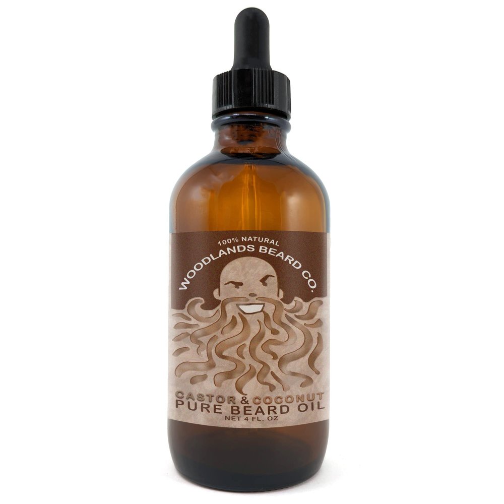 Castor and Coconut Pure Beard Oil (4oz)