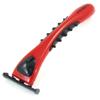 Ruilogod Red Black Plastic Handle Two Layer Blades Manual Shaver Razor (id: 422 016 69c 509 205 view 1