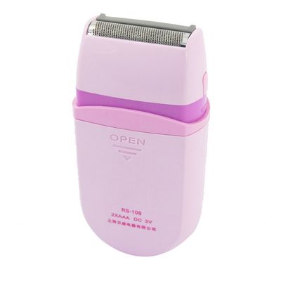 Ruilogod Women Double Blades Underhair Remover Electric Shaver Light Purple (id: a9e 47f d8e a5a 9c6