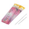 Ruilogod Metal Ladies Face Care Blackhead Acne Remover pin Pimple Extractor 8 in 1 Silver Tone (id: 8d3 bb1 629 6fb 9b5 view 1