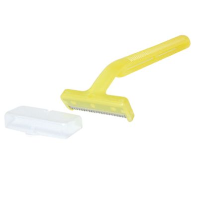 Ruilogod Ladies Single Edge Body HairRazor Shaver Yellow (id: 492 110 a81 8b0 a15