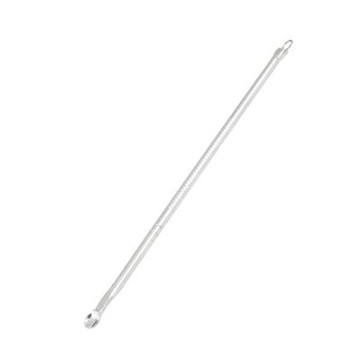 Ruilogod 12.5cm Length Metal Acne Pimple Blackhead Remover Silver Tone(id:ba 0a1 7d 040 612