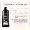 Maani Coconut Oil Hair Color Shampoo, Light Brown, 500 ML: Instant Fast Acting Long Lasting Hair Color Shampoo for Gray Hair, Nourishing, ShiningLong Lasting view 4