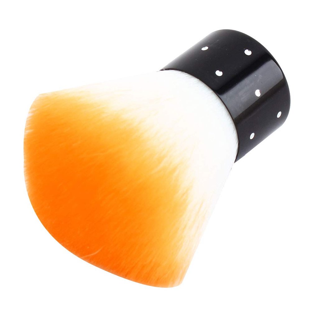 Ruilogod Synthetic Bristle Powder Blush Blusher Brush Facial Beauty Tool Orange (id: e9c 28a 676 3af 257