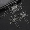 FOMIYES 1set Romantic Bride Hair Comb Rhinestones Delicate Bridal Hairpin for Weddings Engagements and Special Occasions Elegant Wedding Hair Decor Accessory for Brides and Bridesmaids view 2