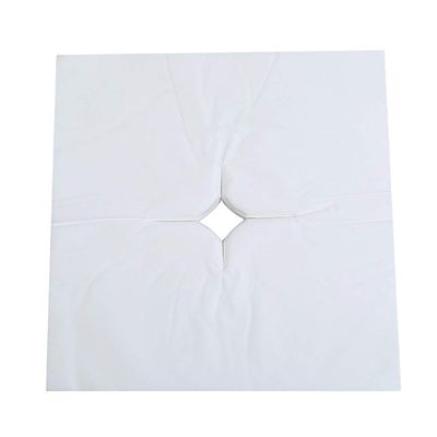 EXCEART Non-Woven Fabric Face Mask Pillow Cover Face Hole Mat for Spa Massage Cover Bed Pillow Towel