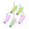 Ruilogod 5pcs Green Pink Plastic Finger Toenail Nail Trimmer Clipper w Keychain (id: d57 a73 2b3 e6c c4c view 1