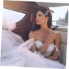 TOYANDONA 4pcs Bridal Hair Accessories U-shaped Hair Combs Rhinestone Hairpins for Weddings Engagements Parties for Women Girls view 3