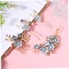 TOYANDONA 4pcs Bridal Hair Accessories U-shaped Hair Combs Rhinestone Hairpins for Weddings Engagements Parties for Women Girls view 4