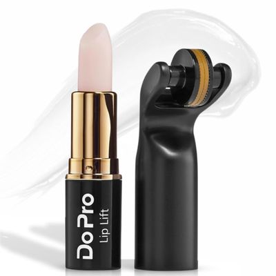 Plumping Lipstick with Stimulating Roller for Maximum Absorption and Long-Lasting Results Lip Gloss with Hyaluronic Acid, Collagen, Vitamins C & E Volumizing and Hydrating Lip Plumping Serum 5ml