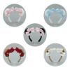 Plush Hair Hoop with Bow Lolita Furry Bear Ears Headband Cosplay Party Hair Accessories view 3