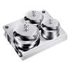 3pcs Set Acrylic Liquid Jar Nail Liquid Container Nail Metal Cup Mini Nail Cup Cup view 1