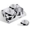 3pcs Set Acrylic Liquid Jar Nail Liquid Container Nail Metal Cup Mini Nail Cup Cup view 3